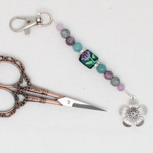 Flower Scissor Fob