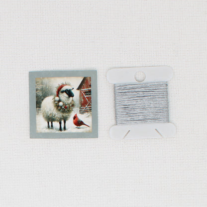 Christmas Sheep Needle Minder