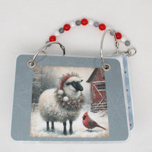 Christmas Sheep Floss Bag Book