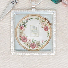 Cross Stitch And Embroidery  Zipper Pull/ Mini-Fob