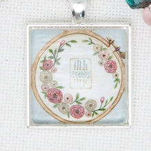 Cross Stitch And Embroidery Floss Ring
