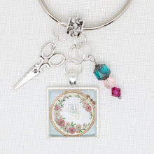 Cross Stitch And Embroidery Floss Ring