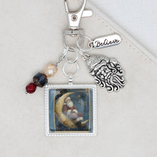 Santa  Zipper Pull/ Mini-Fob