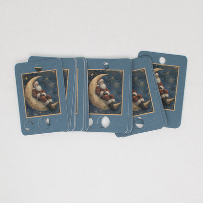 Santa Floss Cards. - Pack of 20 Cards