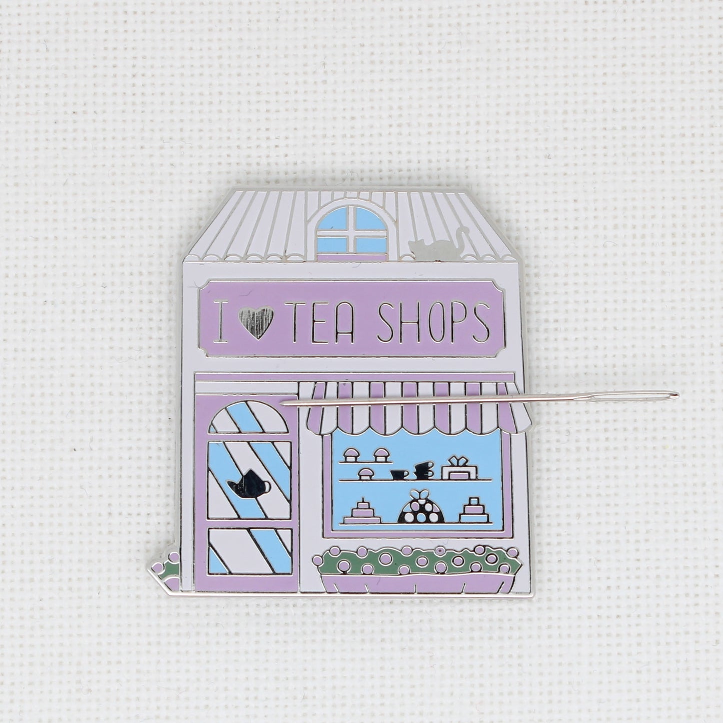 Tea Shop Magnetic Needle Minder