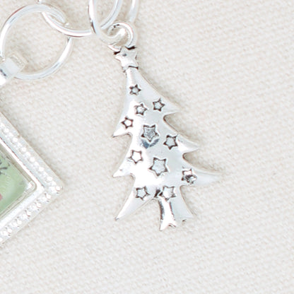 Patchwork Christmas Floss Ring