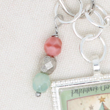 Patchwork Christmas Zipper Pull/ Mini-Fob
