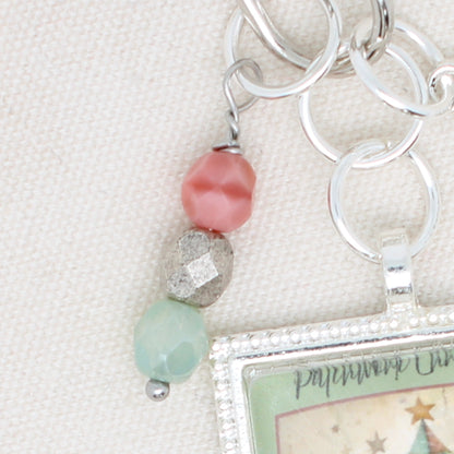 Patchwork Christmas Floss Ring