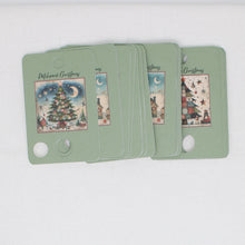 Patchwork Christmas Floss Cards. - Pack of 20 Cards