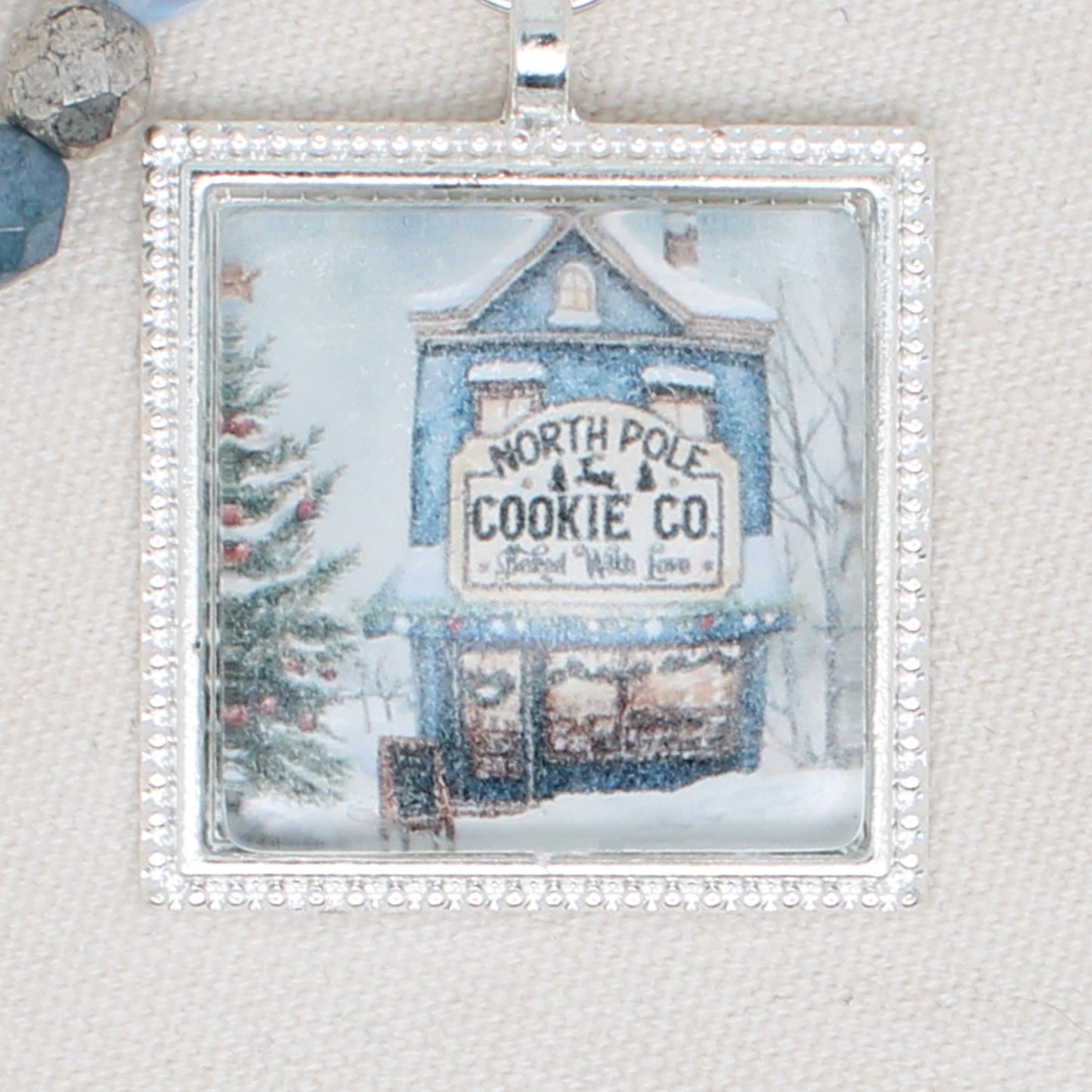 North Pole Cookie Company Zipper Pull/ Mini-Fob