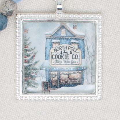 North Pole Cookie Company Zipper Pull/ Mini-Fob