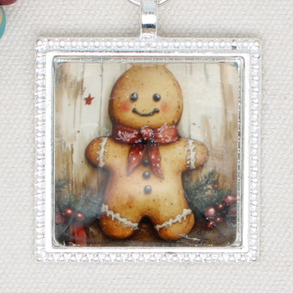 Christmas At Home Zipper Pull/ Mini-Fob
