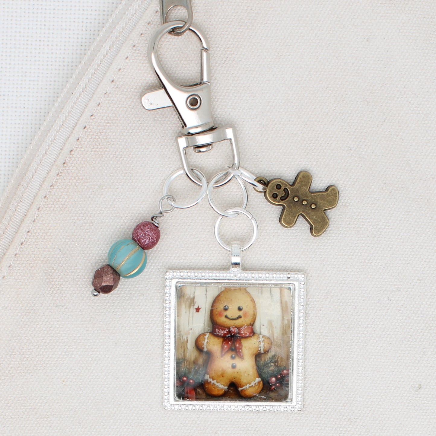 Christmas At Home Zipper Pull/ Mini-Fob