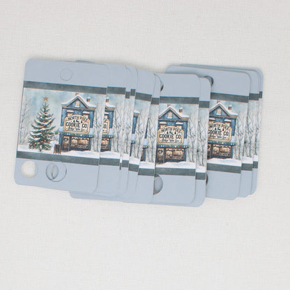 North Pole Cookie Company Floss Cards. - Pack of 20 Cards