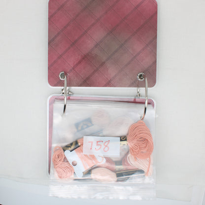 Christmas At Home Animals Floss Bag Book