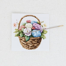 Basket Of Yarn Needle Minder