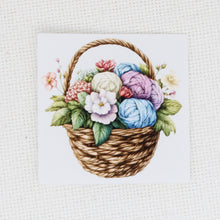 Basket Of Yarn Needle Minder