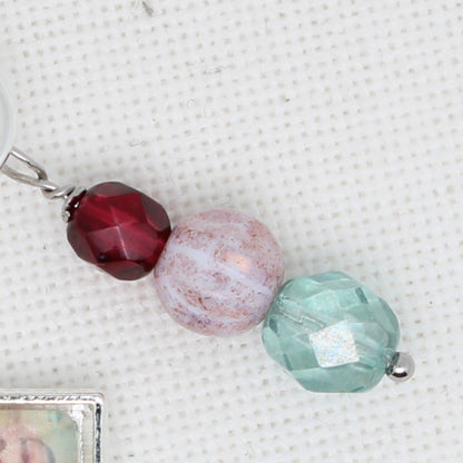 Postage Heart Floss Ring