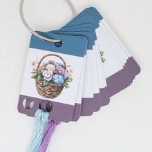 Basket of Yarn Floss Cards. - Pack of 20 Cards