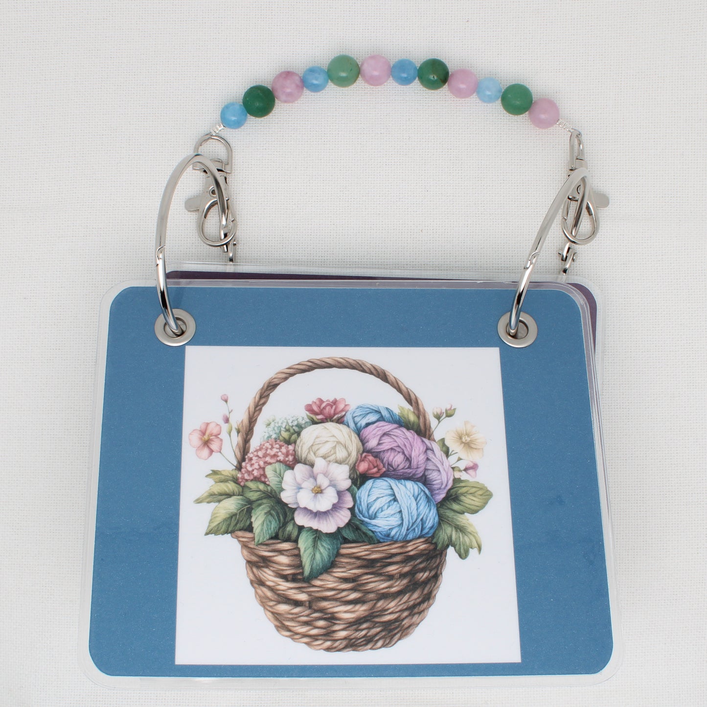 Basket Of Yarn Floss Bag Book