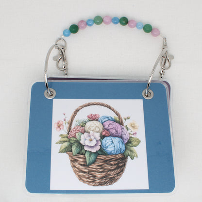Basket Of Yarn Floss Bag Book
