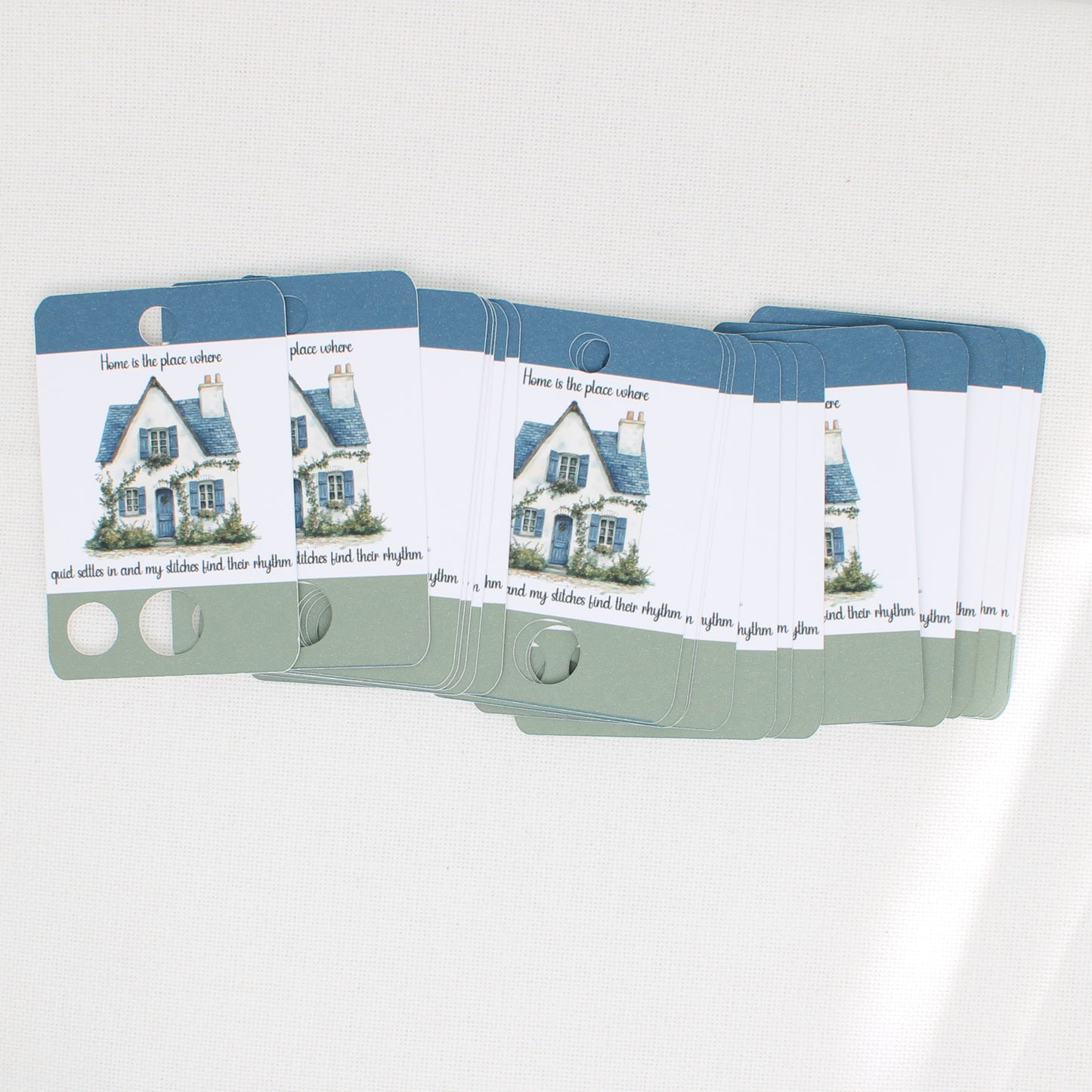 Home Is The Place Floss Cards. - Pack of 20 Cards