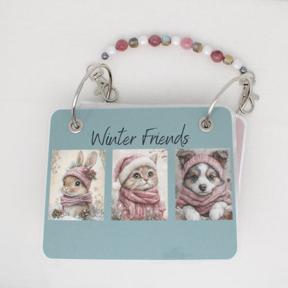 Winter Friends Floss Bag Book