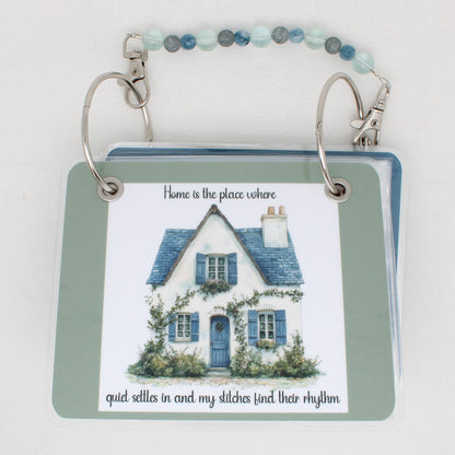Home Is The Place Floss Bag Book