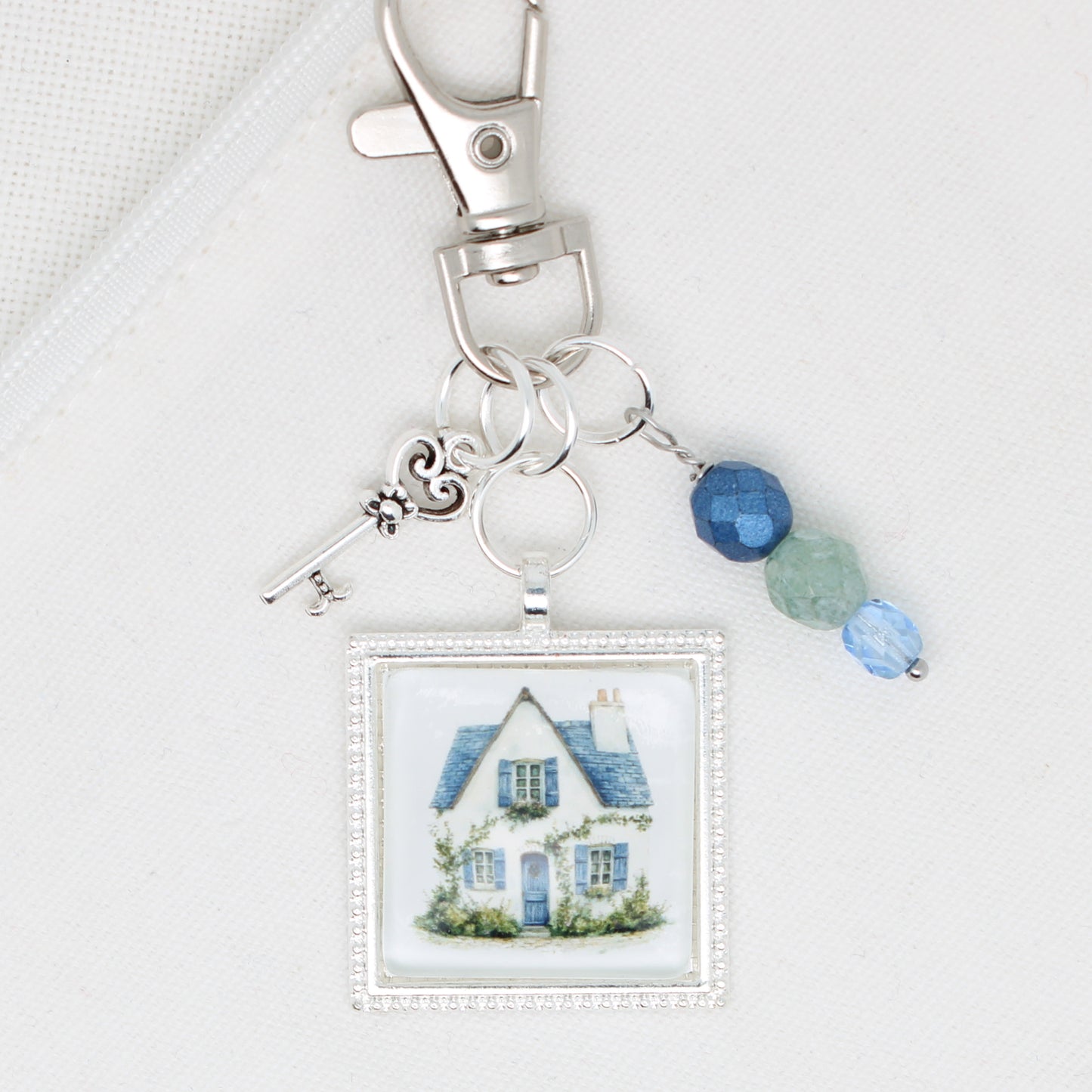 Home Is The Place Zipper Pull/ Mini-Fob