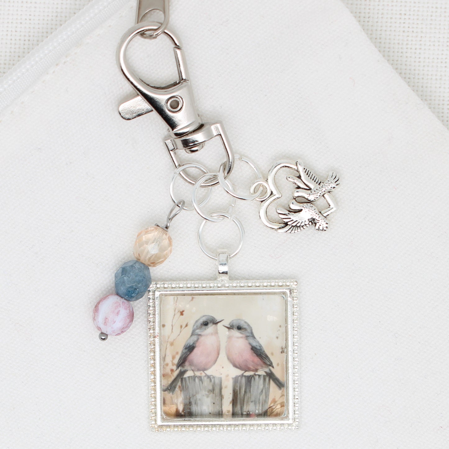 Winter Friends Zipper Pull/ Mini-Fob