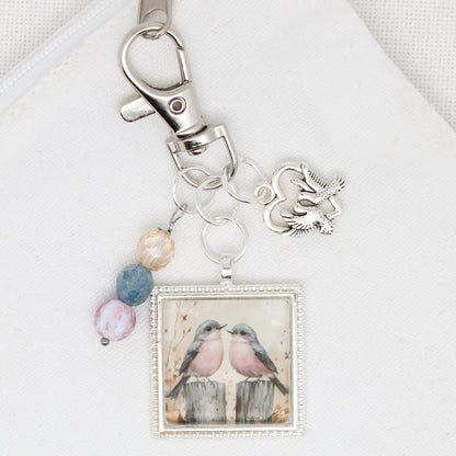 Winter Friends Zipper Pull/ Mini-Fob