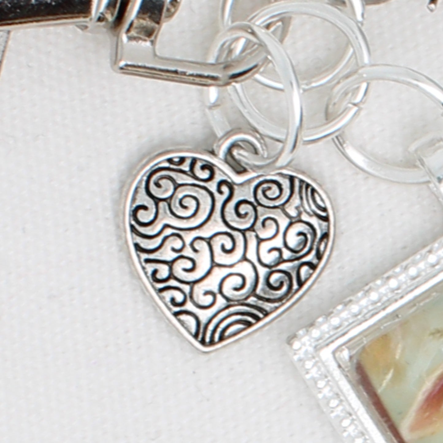 Valentine Sheep Zipper Pull/ Mini-Fob