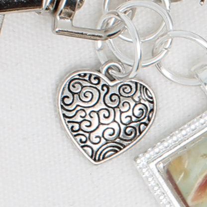 Valentine Sheep Zipper Pull/ Mini-Fob