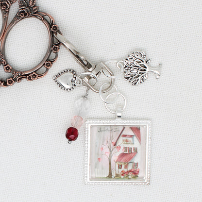 Sweetheart Tree Zipper Pull/ Mini-Fob