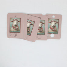 Valentine Sheep Floss Cards. - Pack of 20 Cards