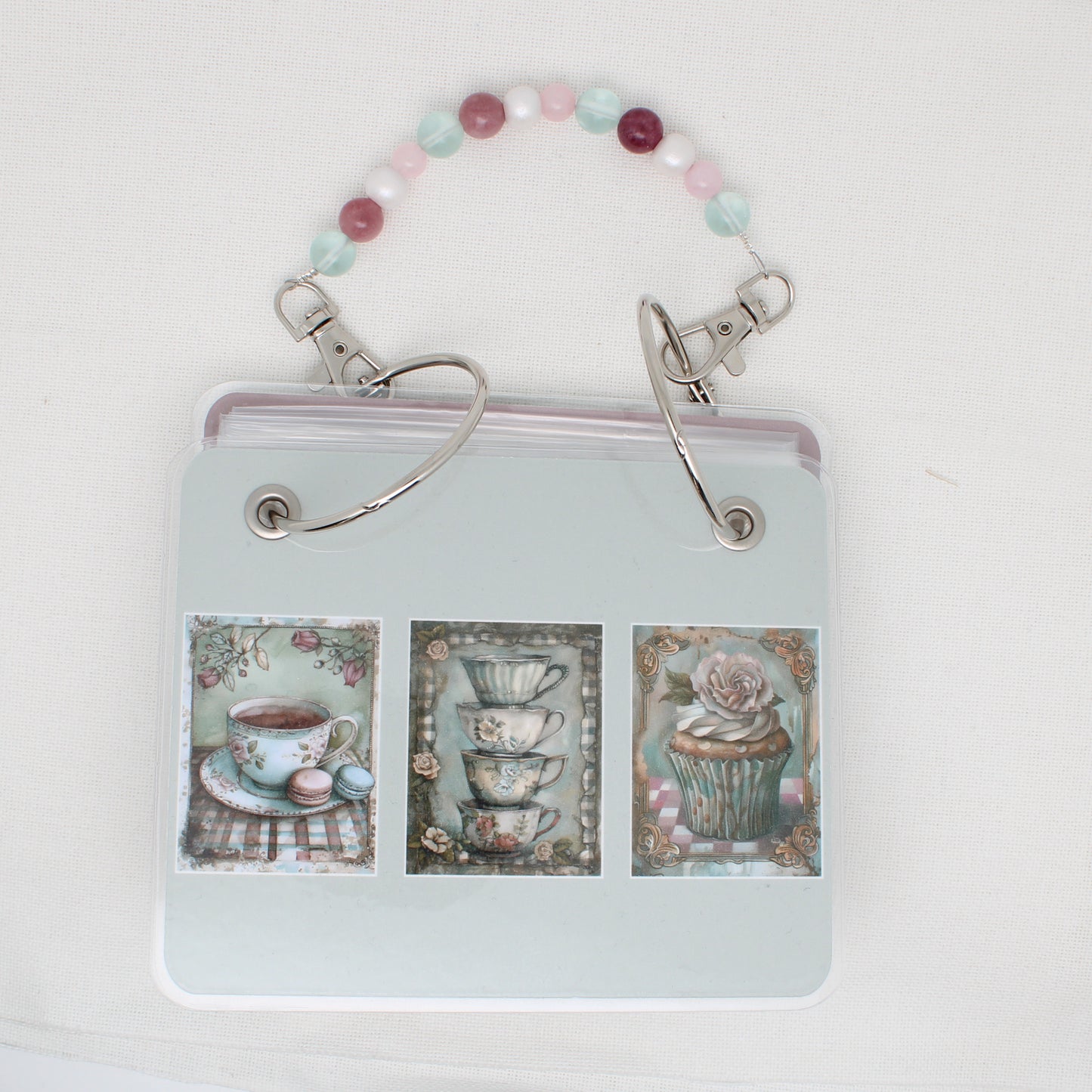 Teacups  Floss Bag Book