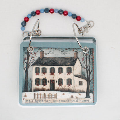 At Christmas All Roads Lead Home Floss Bag Book
