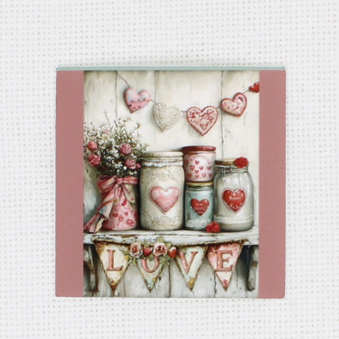 Valentine Shelf Needle Minder