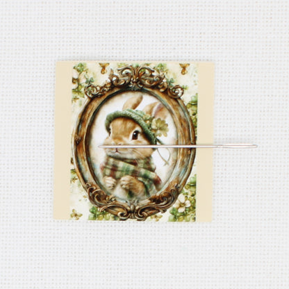 St Patrick Bunny Needle Minder