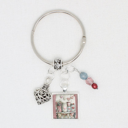 Valentine Shelf Floss Ring