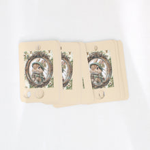 St. Patrick Bunny Floss Cards. - Pack of 20 Cards