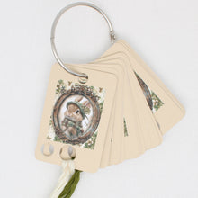 St. Patrick Bunny Floss Cards. - Pack of 20 Cards