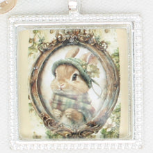 St. Patrick Bunny Zipper Pull/ Mini-Fob