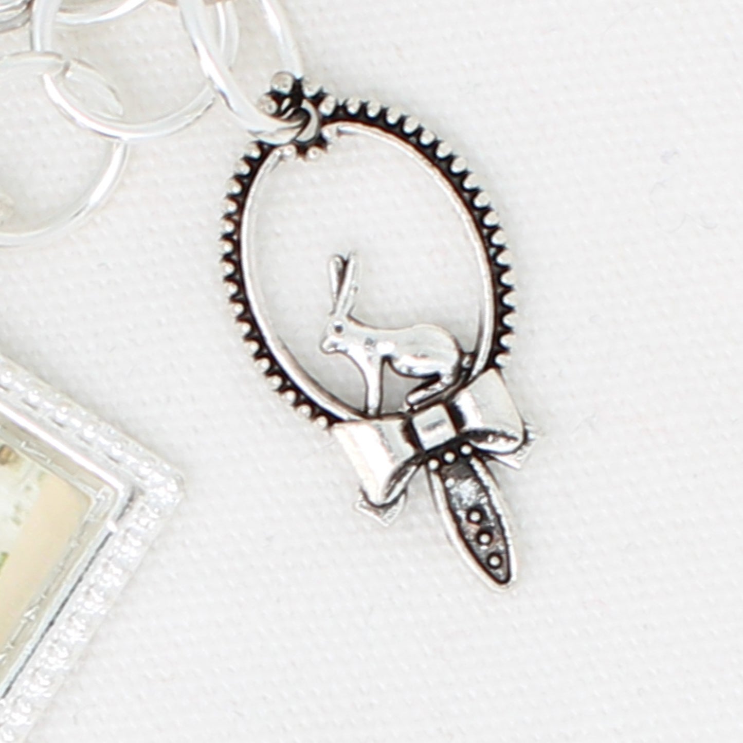 St. Patrick Bunny Zipper Pull/ Mini-Fob