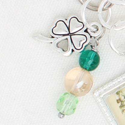 St. Patrick Bunny Zipper Pull/ Mini-Fob