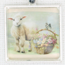 Easter Lamb Floss Ring
