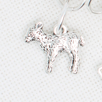Easter Lamb Floss Ring
