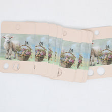 Easter Lamb Floss Cards. - Pack of 20 Cards