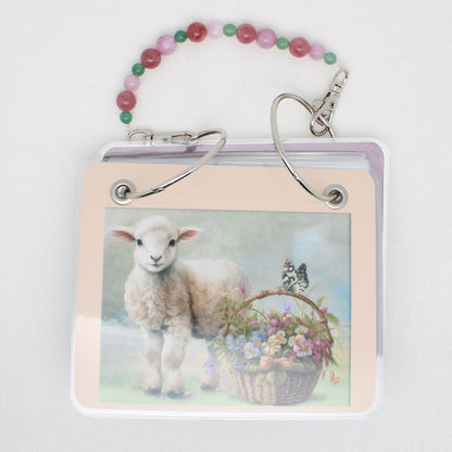 Easter Lamb Floss Bag Book