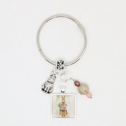 Spring Bunny Floss Ring